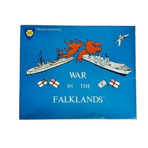 Mayfair Games War in the Falklands 1914 Wargame Board Game Complete Unpunched